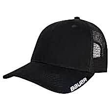 bauer team mesh snapback sr siyah şapka