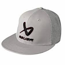 bauer core flat brim snapback sr gri şapka