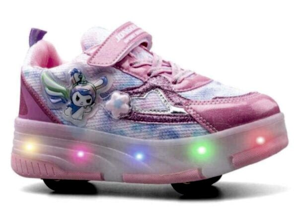 Carby tekerlekli ayakkabı fuji/bebe mavi/pembe