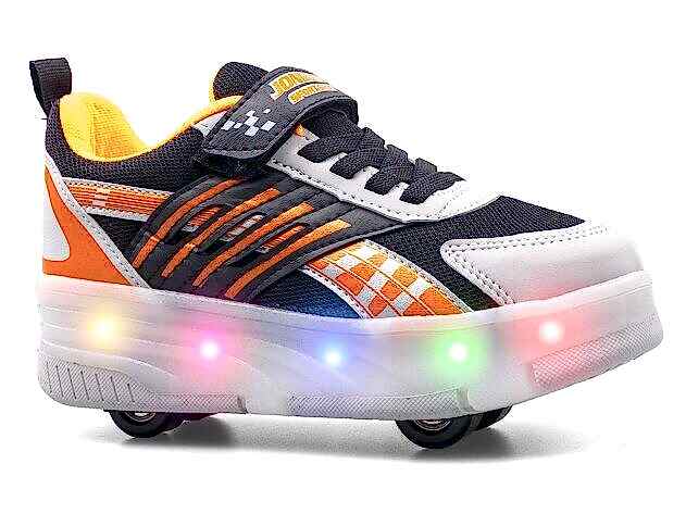 Carby tekerlekli ayakkabı siyah/buz/beyaz buz